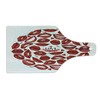 Ambesonne Kissing Cutting Board, Valentine Themed Multitude Smiling Sending Kisses