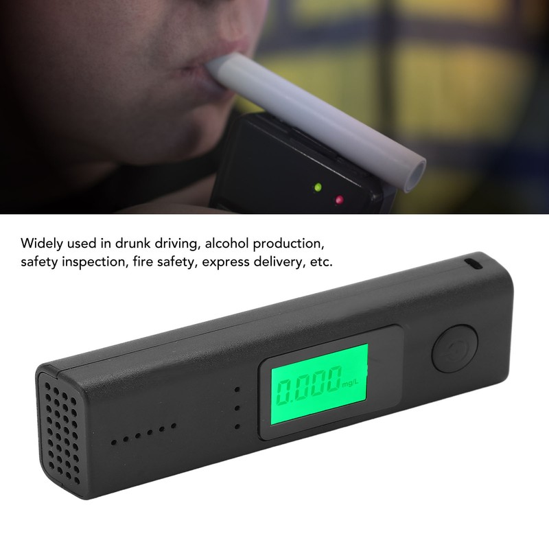 Alcohol Tester High Sensitivity Accurate Detection Portable Breathalyzer Sturdy Alcohol