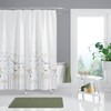 Extra Long And Wide Fabric Shower Curtain, 240cm Wide by