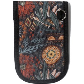 DQL Faraday Key fob Protector, Key fob Signal Blocker, Faraday Pouch, Faraday Bag for Key fob, Key Signal Blocker (Floral)