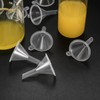22 Pcs Small Funnels Set, Plastic Mini Travel Clear Funnels