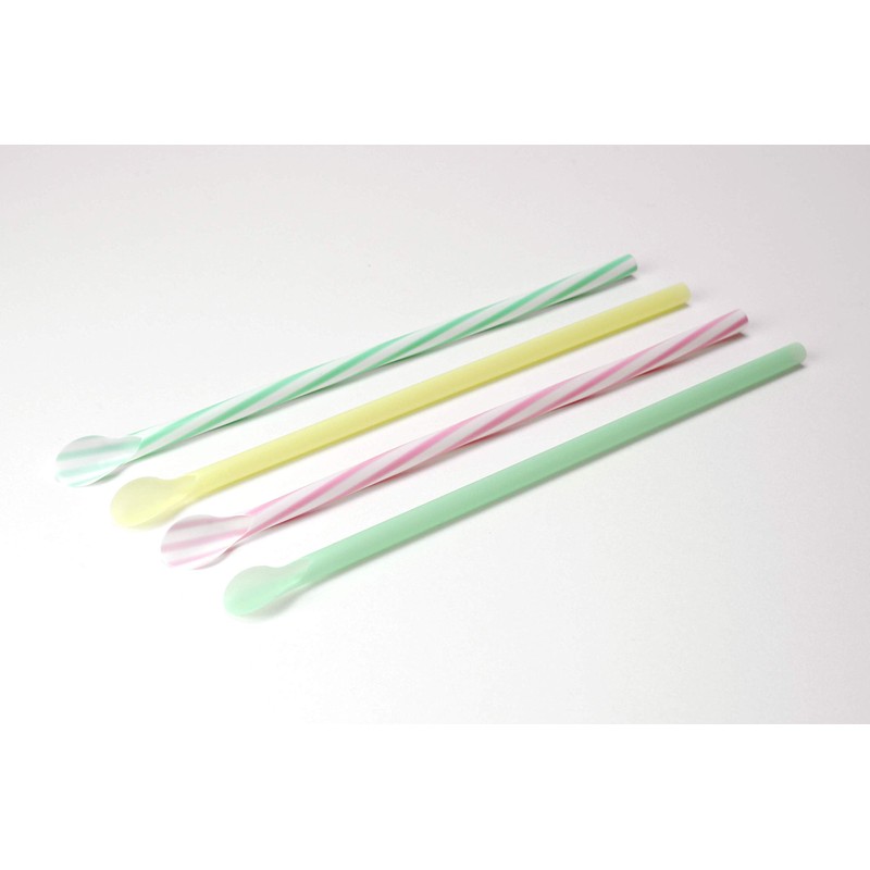 Strix Design SD-152 Plant-derived Ingredients Blended Spoon Straws 30 Pieces