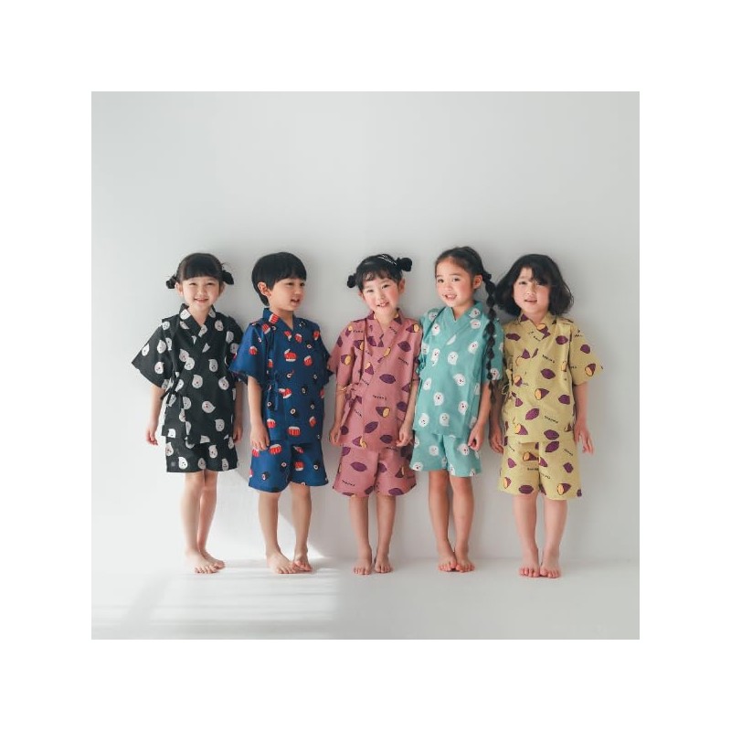 Nikofurat 240731 Jinbei Kids, beige, 130