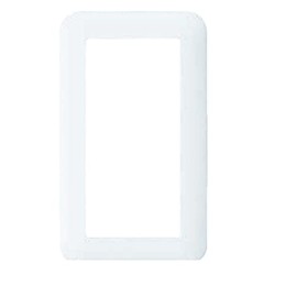 Panasonic Cosmo Series Wide 21 Switch Plate (Single Use) (Round) WTC7101W (White)