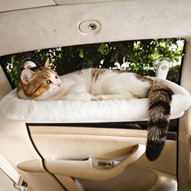 YGP Foldable Cat Window Perch with Space-Saving Fold-Down Design