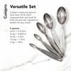 CUISIPRO Odd-Size Measuring Spoon SS 5pc Set
