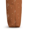 Burnt Orange Rust Desert Cactus Line Art Drawing Pattern Tote