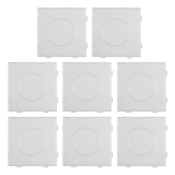 8 Pieces Square Bead Board, Bead Hanging Board, Children's Pegboard,