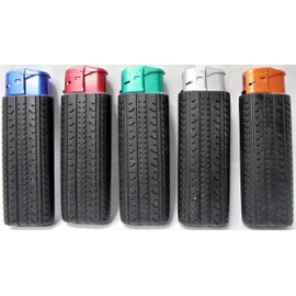 16 Assorted Tire Design Electric Lighters (Designs Randomly Selected) 1274Tire-16