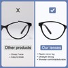 Przene 4 Pack Blue Light Blocking Reading Glasses,Cat Eye Reading