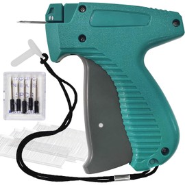 UIV@SH Pistola Etiquetadora para Ropa,con 1600 Púas de 1″ y 6 Agujas Deacero de 0,08″,Pistolas para Colocar Etiquetas,Pistola Etiquetadorade Precios para Almacén de Supermercado en el Hogar