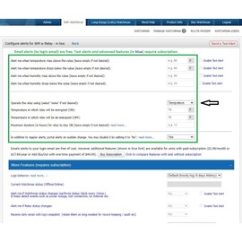 pp-Code WiFi Temperature and Humidity Sensor, Monitor from Anywhere with email & SMS alerts (with ON/OFF Relay)