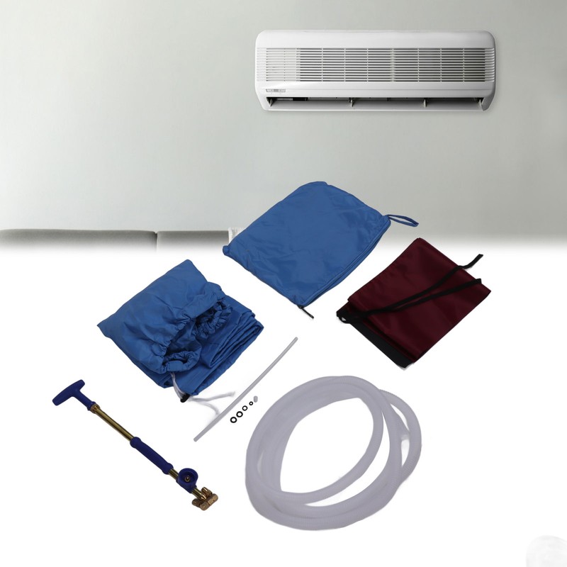 Air Conditioner Cleaning Cover Kit Wall Mounted Air Conditioner Waterproof