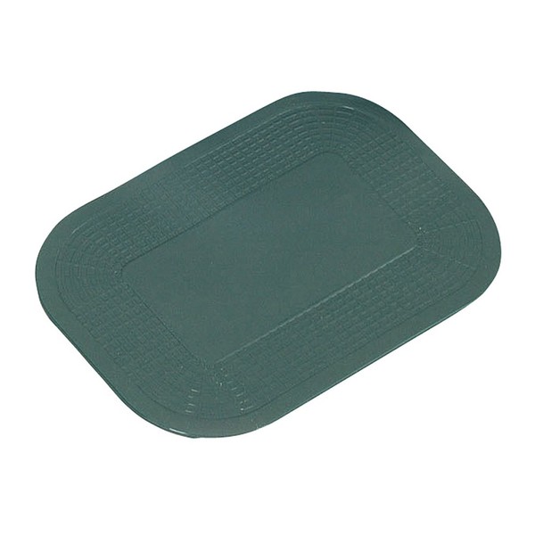 Dycem Non Slip Rectangular Pad 35 x 25 cm, Green, Precut Adhering Pad, Grip Assistance, Non-Toxic, Prevents Objects From Sliding or Rolling, Ideal for Cups, Plates, & Eating Utensils