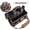 WELKINLAND 20-Pockets Tool Tote Bag, 16" Electrician Tool Bag, Open-Top