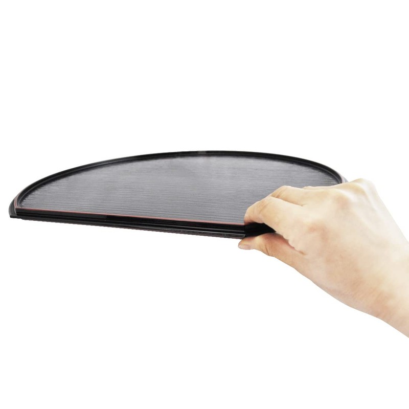 Ishida Bon Tray Half Moon Double-Sided 14.2 inches (36 cm)