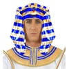 Widmann wid34085 ? Pharaoh Egyptian Headdress, Multicoloured, One Size