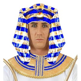 Widmann wid34085 ? Pharaoh Egyptian Headdress, Multicoloured, One Size