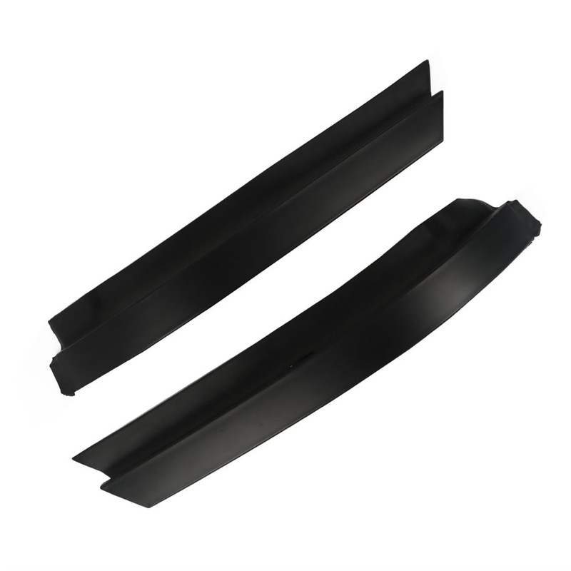 SEBLAFF Black Front Bumper Filler Panel Left and Right Plastic