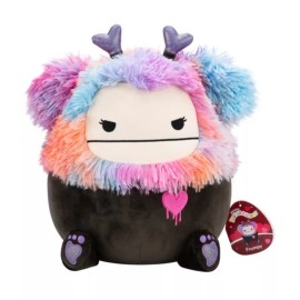 Squishmallows 8" FRUMPY the Bigfoot Valentine’s Day 2025 Black With Pink Heart