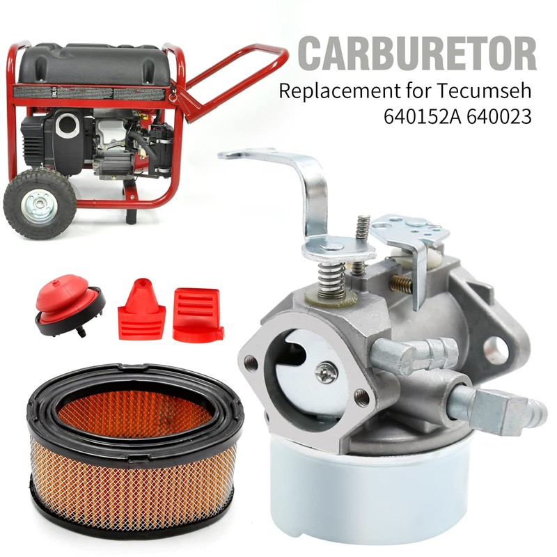 Vkinman 640152 Carburetor for Tecumseh 8hp 10hp Snow Blowers 640152A