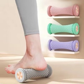 Acupressure Foot Roller for Foot, Leg, and Calf Massage (4 Colors) Gray 2ea