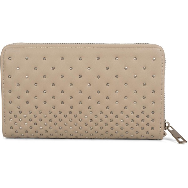 styleBREAKER Purse with Studs, Zip, Purse, Ball-Studded Wrist Strap, Purse,