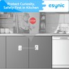 eSynic Child Safety Fridge Lock Pack of 4 No Drilling