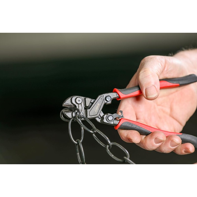 ARES 70664-8-Inch Mini Bolt Cutter - Chrome Moly Steel Construction