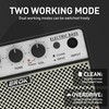 EROK Mini Bass Amp, Portable Amplifier with Clean/Drive Dual Channels,