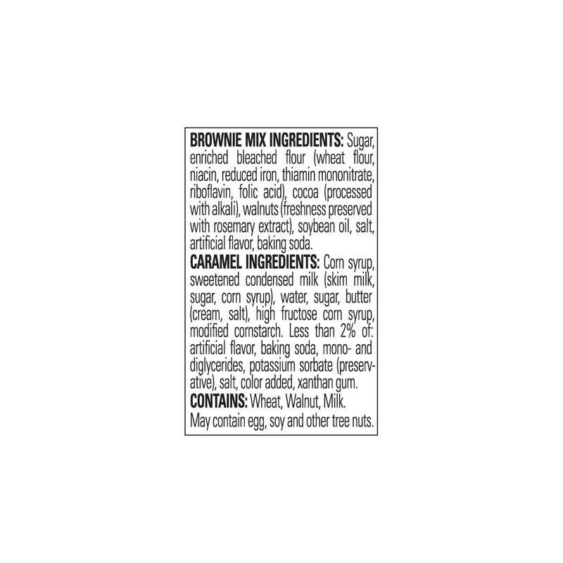 GHIRARDELLI Caramel Walnut Turtle Brownie Mix, 18.5-Ounce (Pack of 12)
