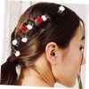 Mikinona 20Pcs Rose Flower Hair Clips for Women Cute Small