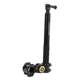 Yosoo Health Gear Action-Kamera-Klemmstangenhalterung, Fahrradlenker-Action-Kamera-Montagehalterung, Motorrad-Kamera-Halterungsklemme mit Selfie-Stick