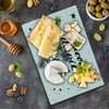 Ambesonne Romantic Cutting Board, Moon Magic and You Inspirational Messy