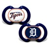 Baby Fanatics Det2000: Detroit Tigers Pacifier 2-Pack