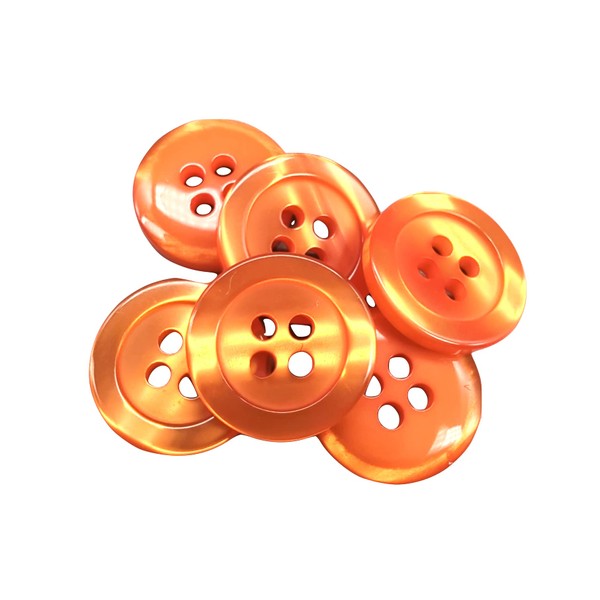 50 Mother of Pearl Buttons - 5 Sizes and 11