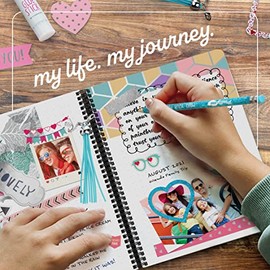 Pretty Me Kit de diario DIY para niñas - Regalo para niñas de 8 a 14 años - Ideas geniales de regalos de cumpleaños para adolescentes - Kits divertidos y lindos de arte y manualidades para