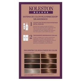 Koleston Deluxe Tinte Permanente Sin Amoniaco 50 Castaño Claro