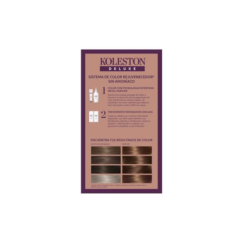 Koleston Deluxe Tinte Permanente Sin Amoniaco 50 Castaño Claro