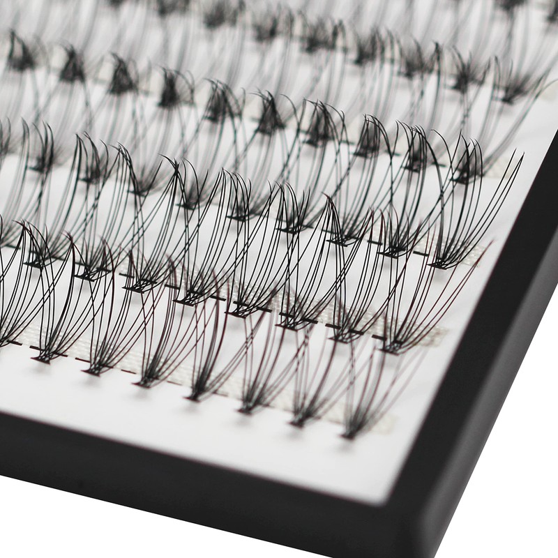 Bodermincer 240pcs 10D D Curl Lashes Clusters Maquillaje Profesional Pestañas