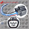 1PCS Electric Water Pump Connector Plug Harness Pigtail Wire 2010-2015