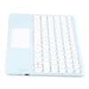 Touch Wireless Keyboard Round Keycaps Ergonomic Design Ultra Thin Smart