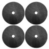 DOITOOL Pack of 20 Garden Weed Mats Biodegradable Mulching Ring