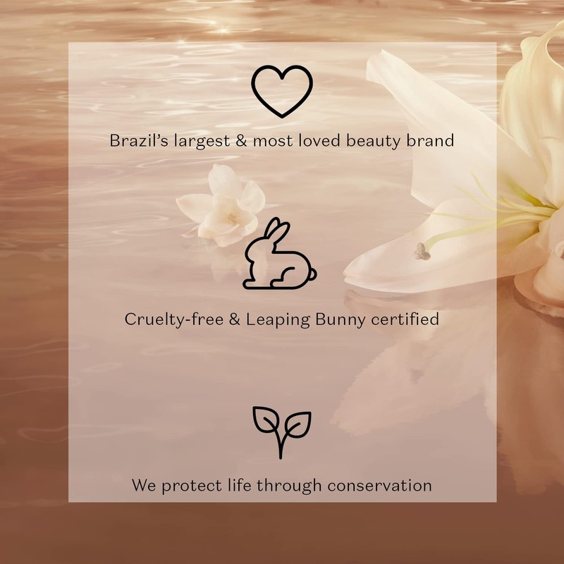 Oboticario CREME ACETINADO HIDRATANTE CORPORAL LILY ABSOLU Body Cream, 8.8