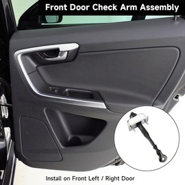 Front Left Right Side Door Check Strap Limiter Stopper Door Check Arm Assembly Door Stay Limiter - Compatible for Buick Verano 2012-2017 - Replace Part 13363546