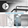Timotech Set de 2 Estante Organizador de Baño, Repisa Autoadhesiva