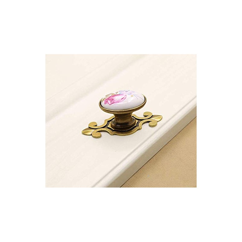 EBETA 10 Vintage Drawer Knobs, Cupboard Knobs, Furniture Knobs, Cupboard