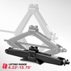 DNA MOTORING 2 Ton Jack Kit Scissor Jack for Car,