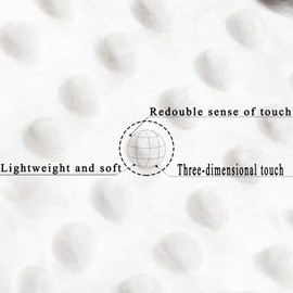 HECCEI Baby Security Blanket with Colorful Satin Tags, 10 x 10 inches Square Appease Blankets, Plush Sensory Blanket - Soothing Blanket for Babies Girls/Boys(Grey)