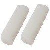 WESTWIND CRUISER CUSHION VINTAGE SCHWINN STINGRAY BICYCLE HADLEBAR WHITE GLITTER GRIPS